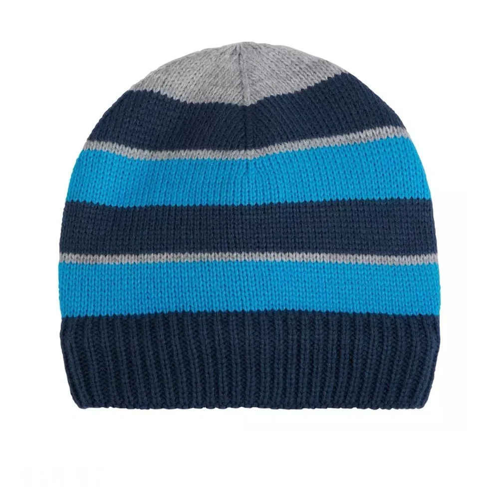 Northeast Outfitters Youth Cozy Cabin Blue Stripe Beanie